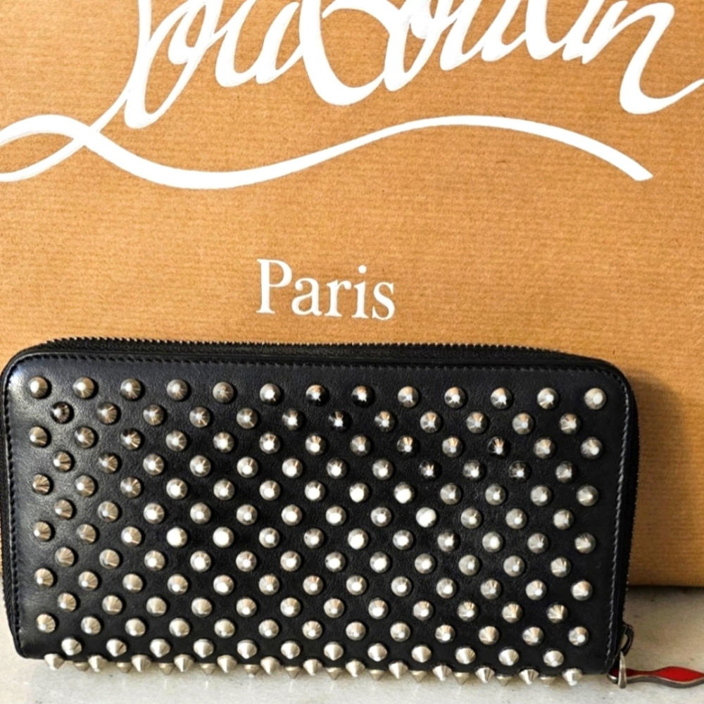 LOUBOUTIN Panettone Spiked WALLET